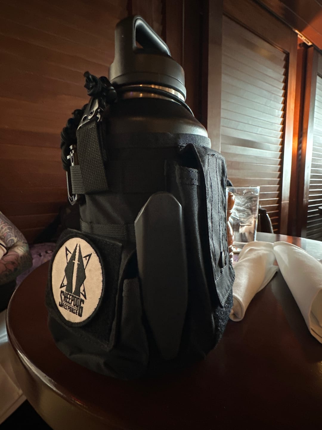 Customer photo review of Battle Bottle Sleeves - 64oz