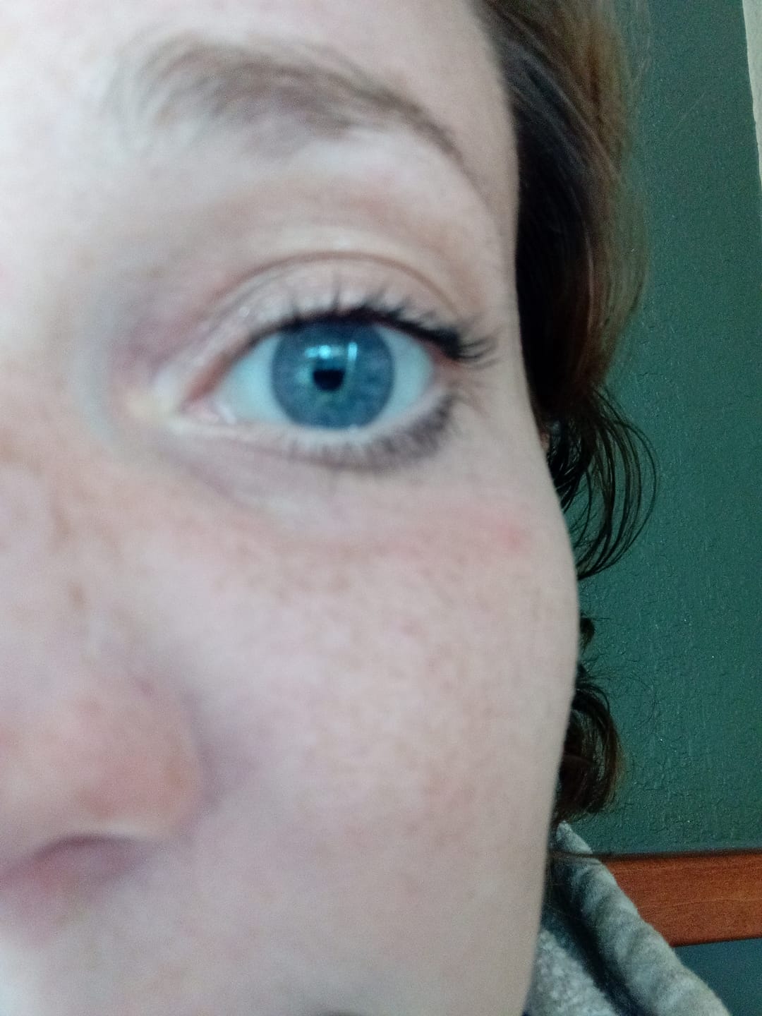 Customer photo review of Thetis Mixia Grey  Prescription  Colored Contact Lenses