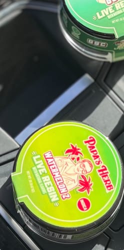 Customer photo review of 2 Gram Dabs Watermelon Z