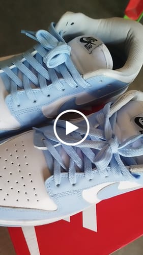 Customer video review of Tenis Dunk Low Blanco Cielo