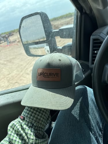 Customer photo review of Custom Five Panel Trucker Hat - Richardson 112FP