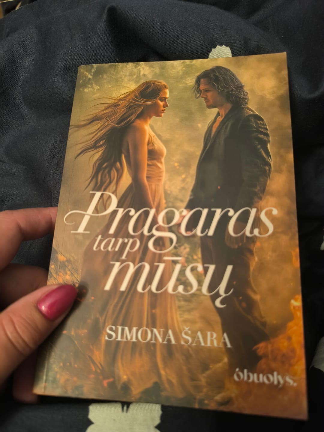Customer photo review of Pragaras tarp mūsų: karščiausių liepsnų įžiebti jausmai naujame Simonos Šaros romane