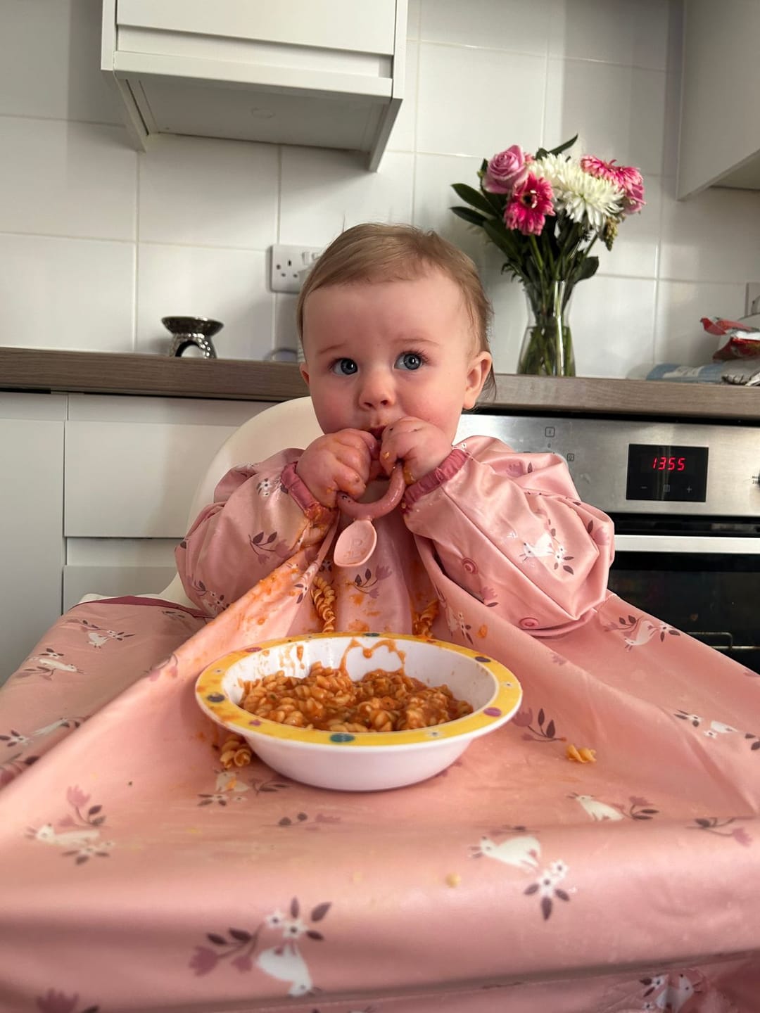 Customer photo review of Multi-stage baby spoon and dipper - Dippit™ (two-pack)