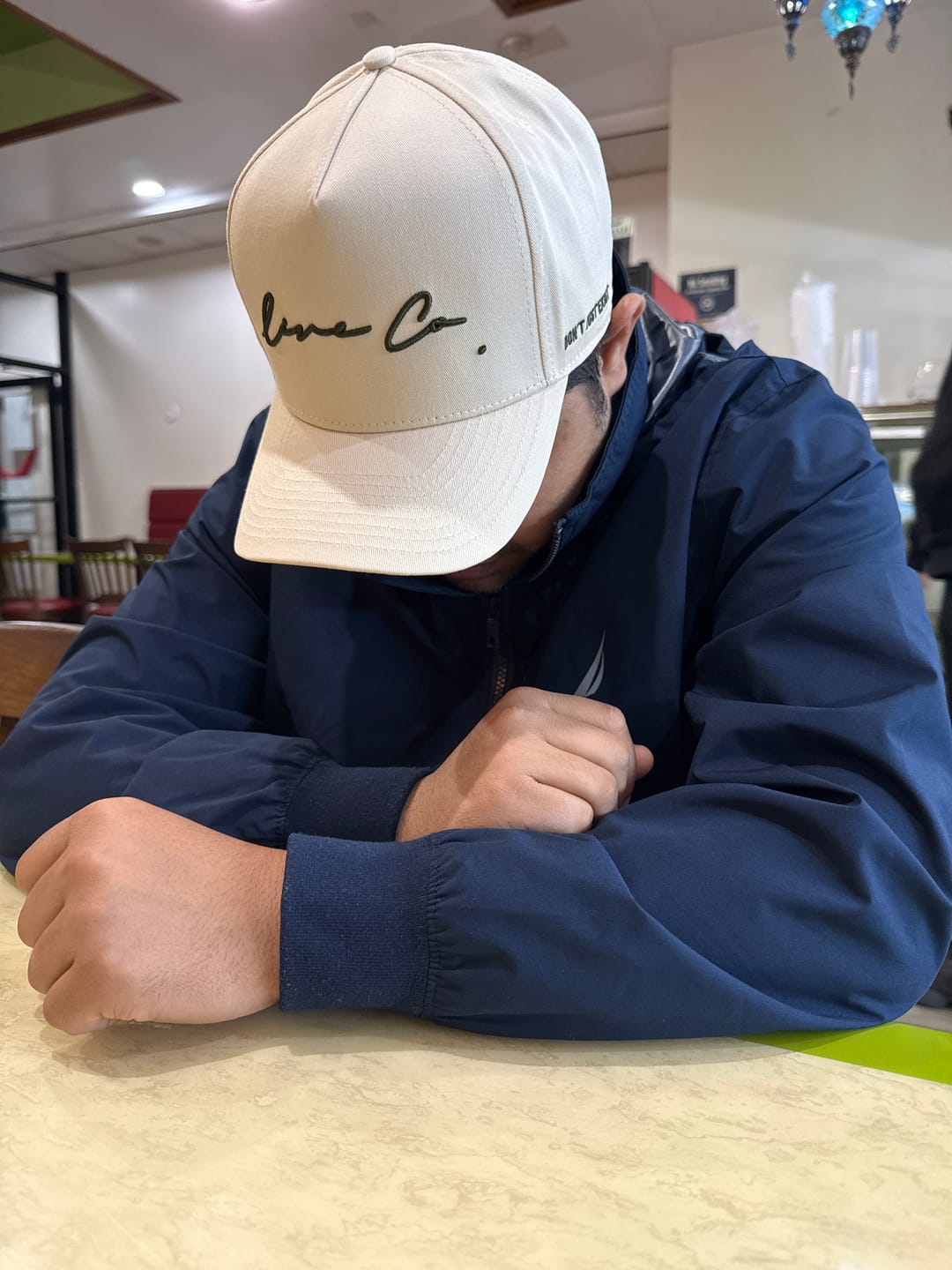 Customer photo review of Live Co. "Oat Signature Series" A-Frame Snapback