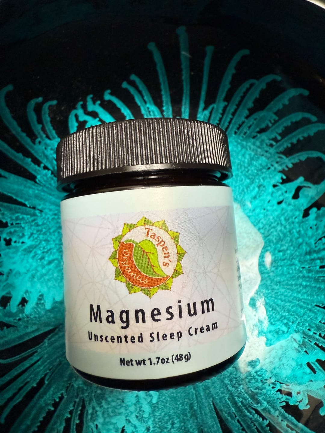 Customer photo review of Magnesium Unscented Sleep Cream