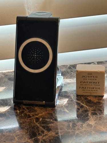 Customer photo review of PASSPORT - WIRELESS CHARGING STATION