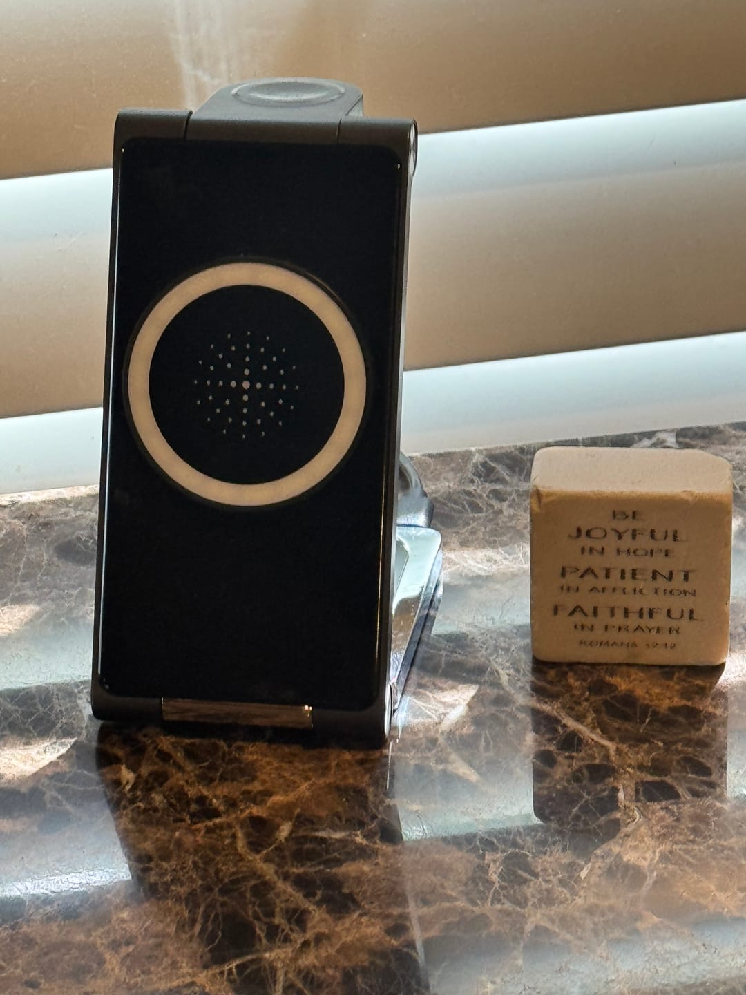 Customer photo review of PASSPORT - WIRELESS CHARGING STATION