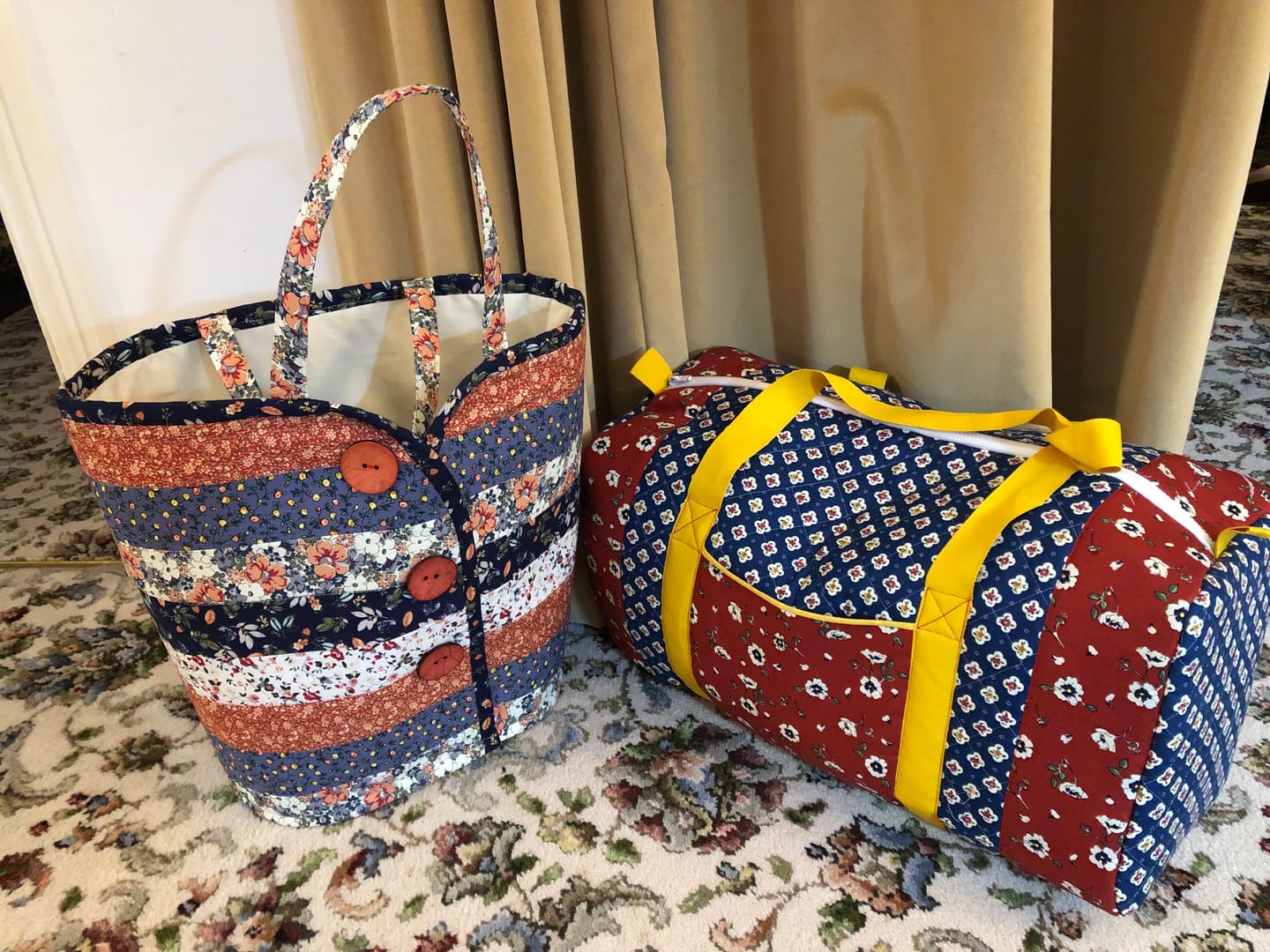 Customer photo review of 2 Metre Bag Wadding / Batting Bundle