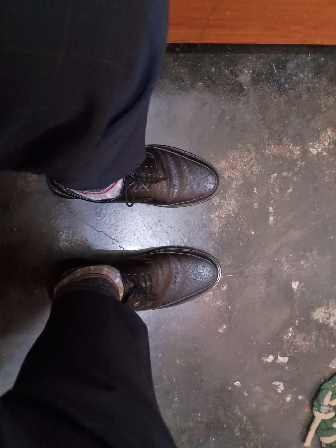 Customer photo review of Bacca Bucci Leather Office Lace-ups Formal Shoes | UK- 06 to 14