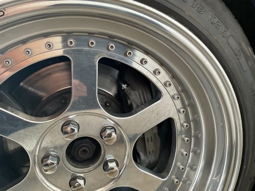 Customer photo review of Steel Brake Bleed Screw 3/8" UNF