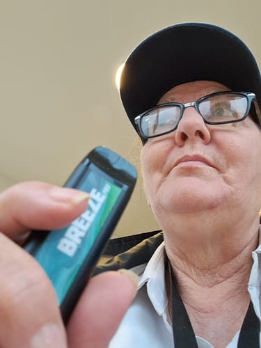 Customer photo review of Breeze Pro Disposable Vape