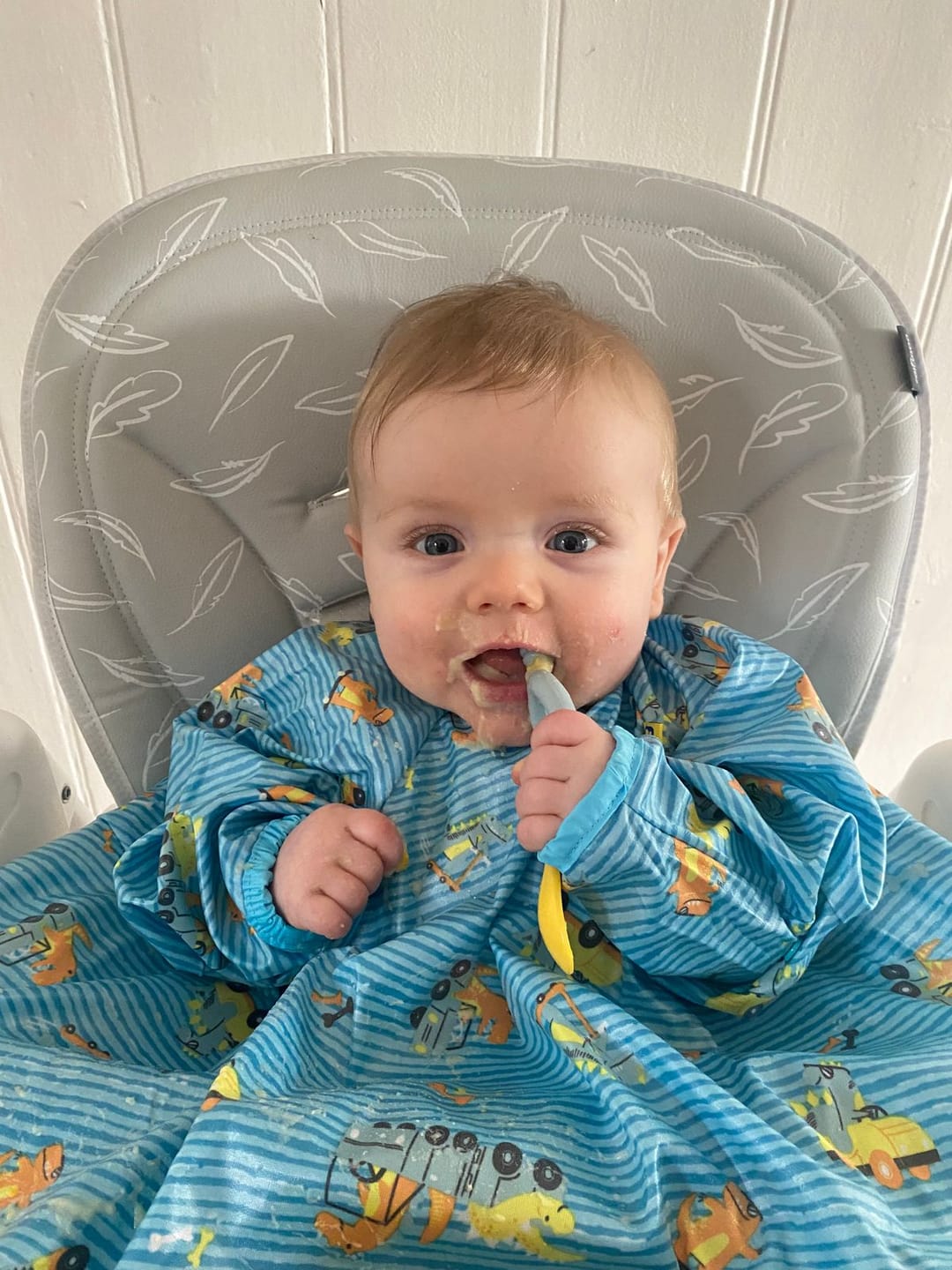 Customer photo review of Multi-stage baby spoon and dipper - Dippit™ (two-pack)