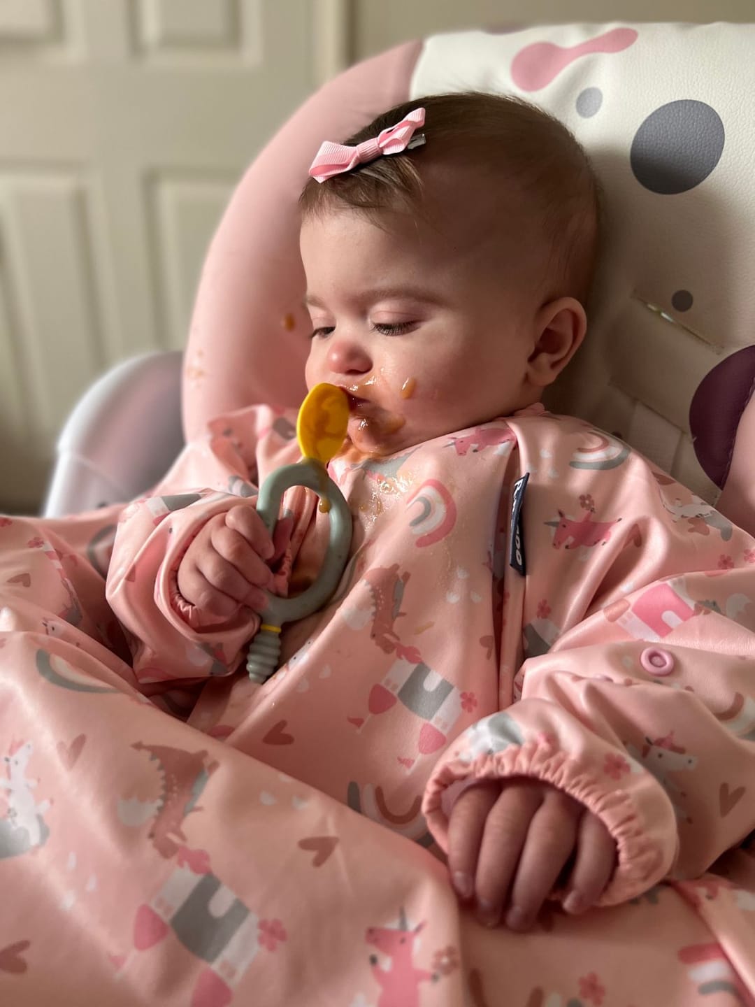 Customer photo review of Multi-stage baby spoon and dipper - Dippit™ (two-pack)