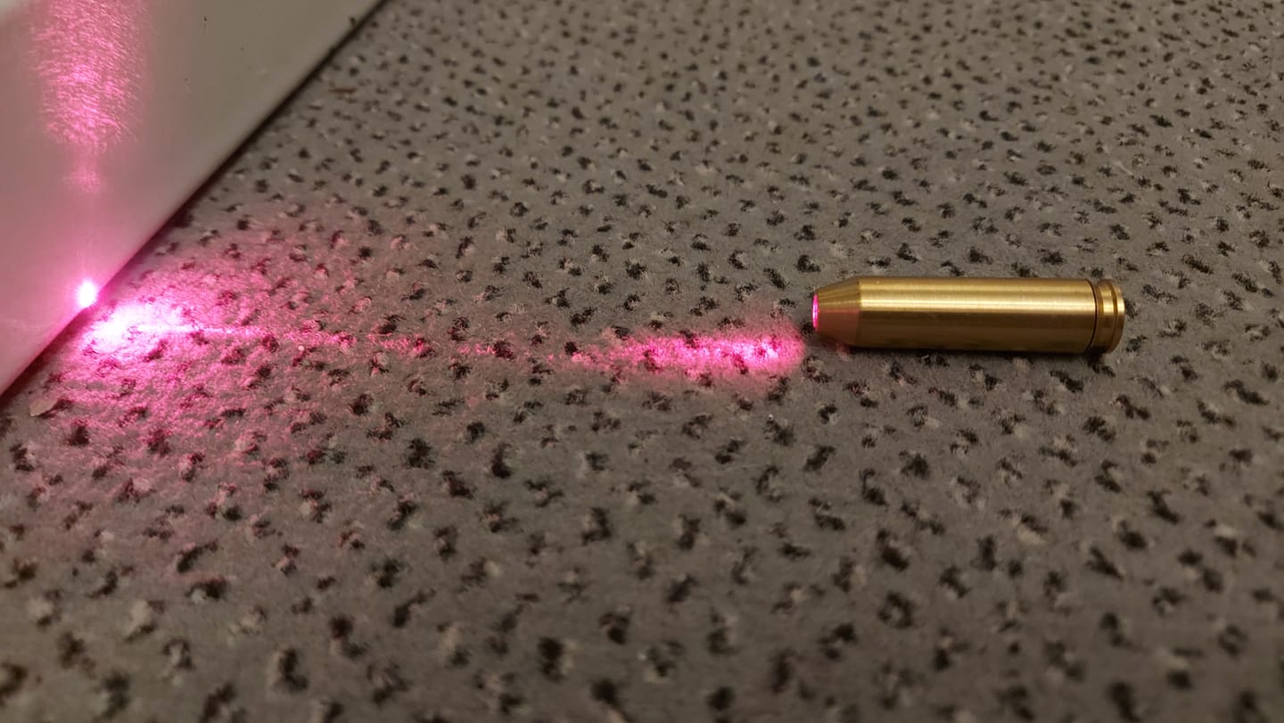 Customer photo review of Vector Optics Laser Boresighter für viele gängigen Kaliber
