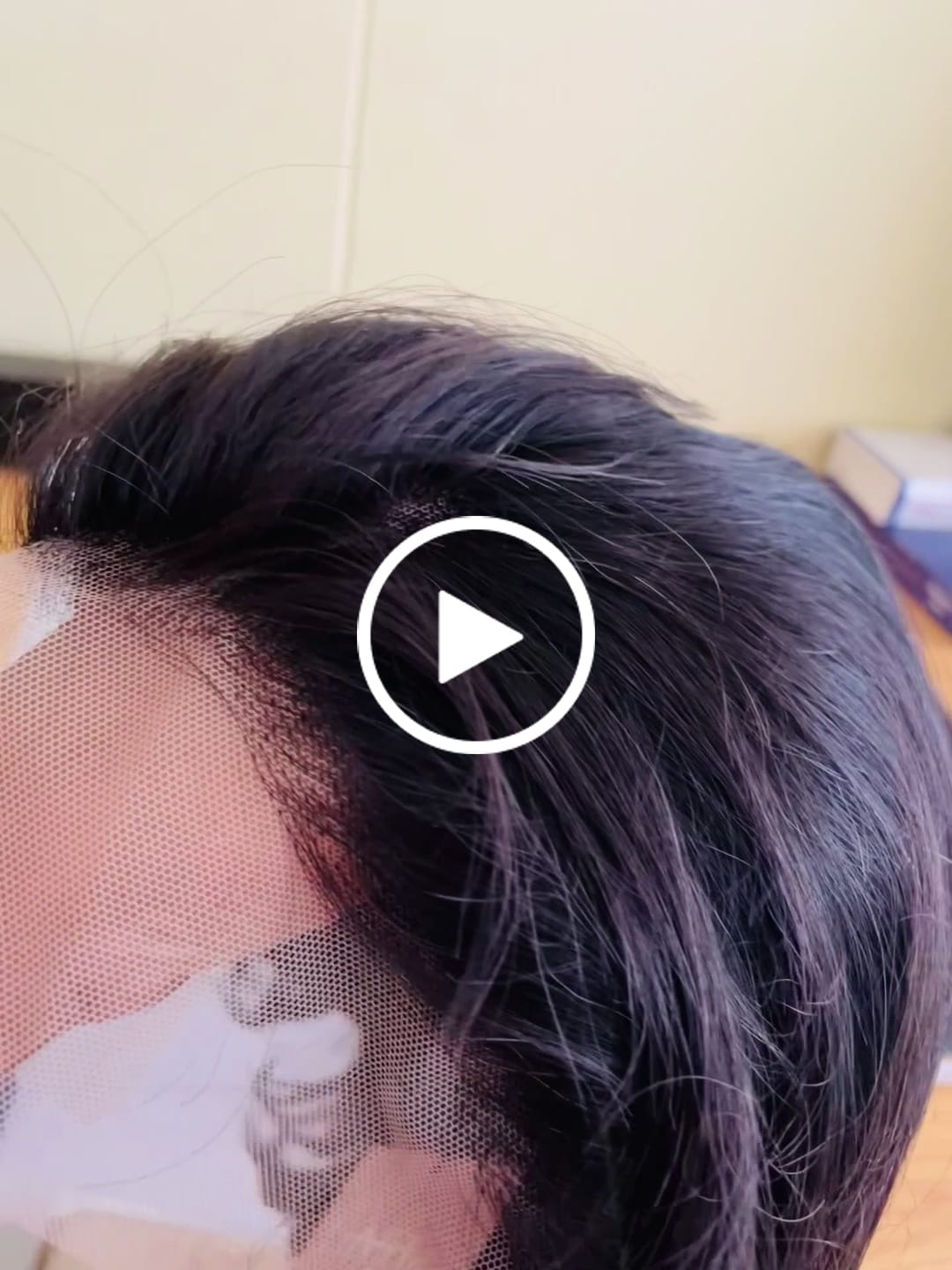 Customer video review of Brazilian 13x4 Lace Frontal Wig Pixie Cut Col