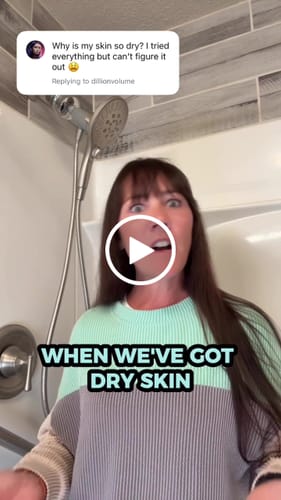 Customer video review of Shower Head Filter