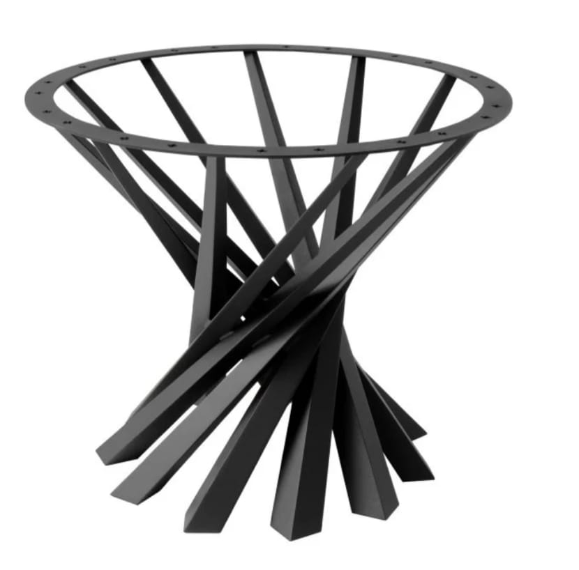 Customer photo review of Table Base 325 Filar 28H DIY Metal Furniture