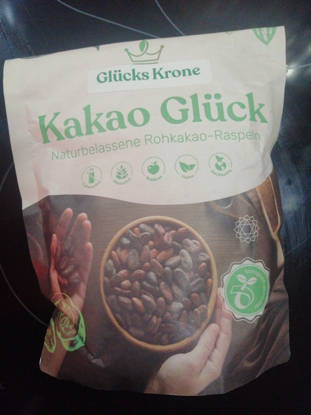 Customer photo review of Bio Kakao Glück (100% Bio Roh Kakao) - 250g