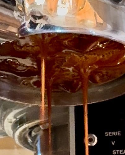 Customer photo review of High Extraction He[%] Filter Baskets for a Fuller Coffee Experience