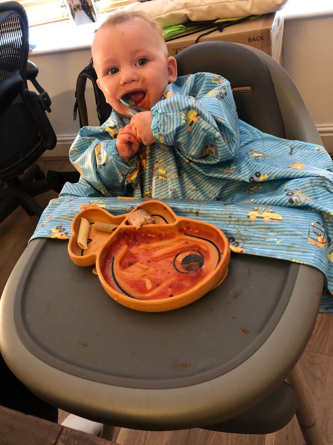 Customer photo review of Multi-stage baby spoon and dipper - Dippit™ (two-pack)