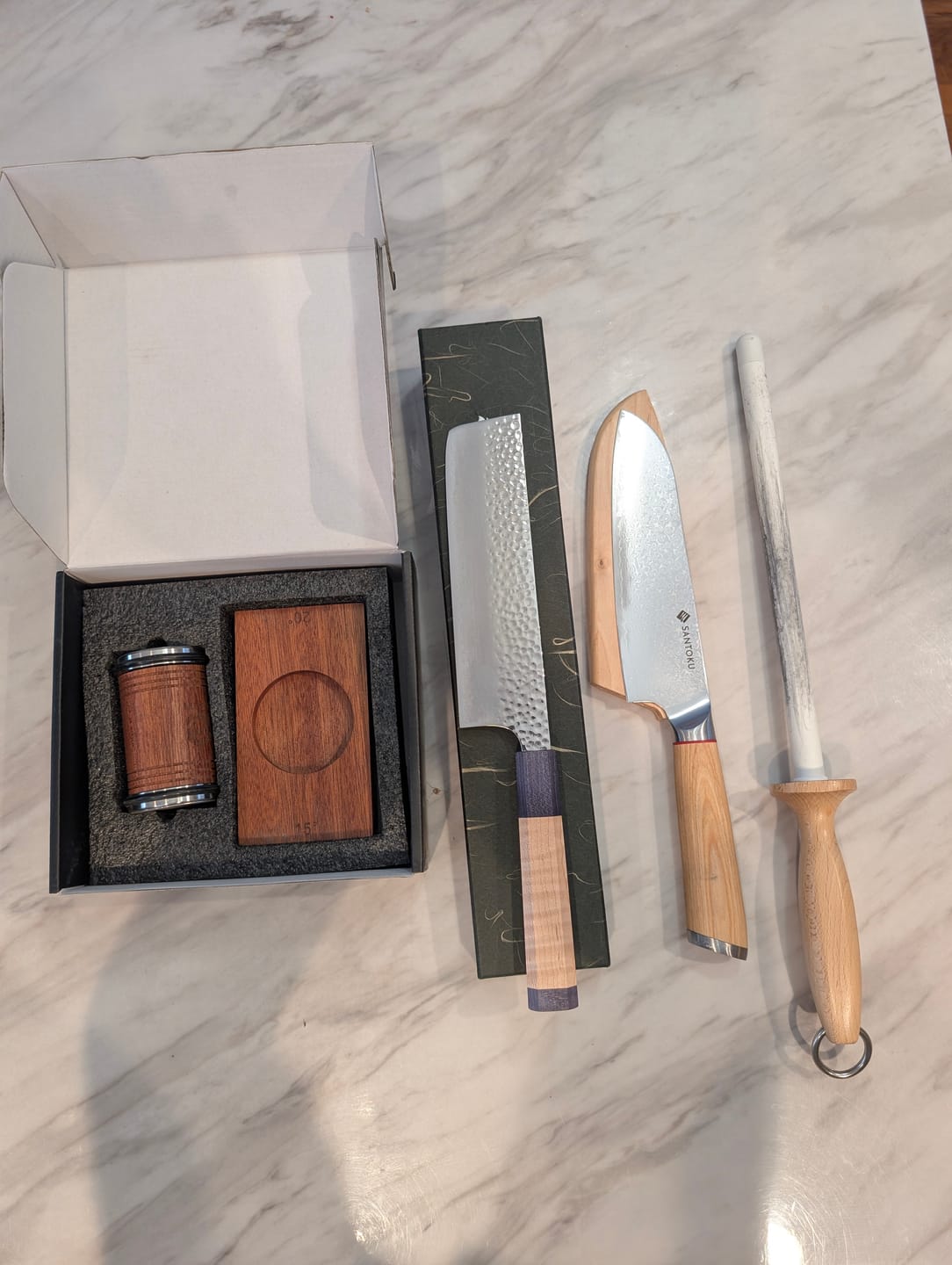 Customer photo review of Ceramic Honing Rod (50% OFF with any Knife)