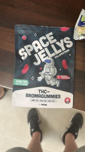 Customer photo review of THC Spacejellies Vollspektrum | 100mg THC | 20 Stk.