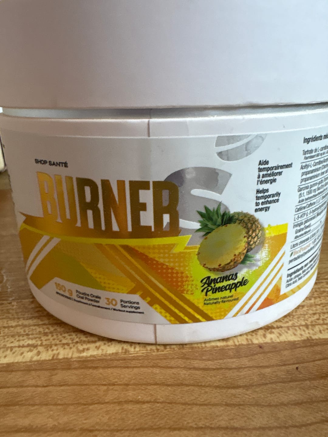 Customer photo review of Shop Santé - Burner 30 portions