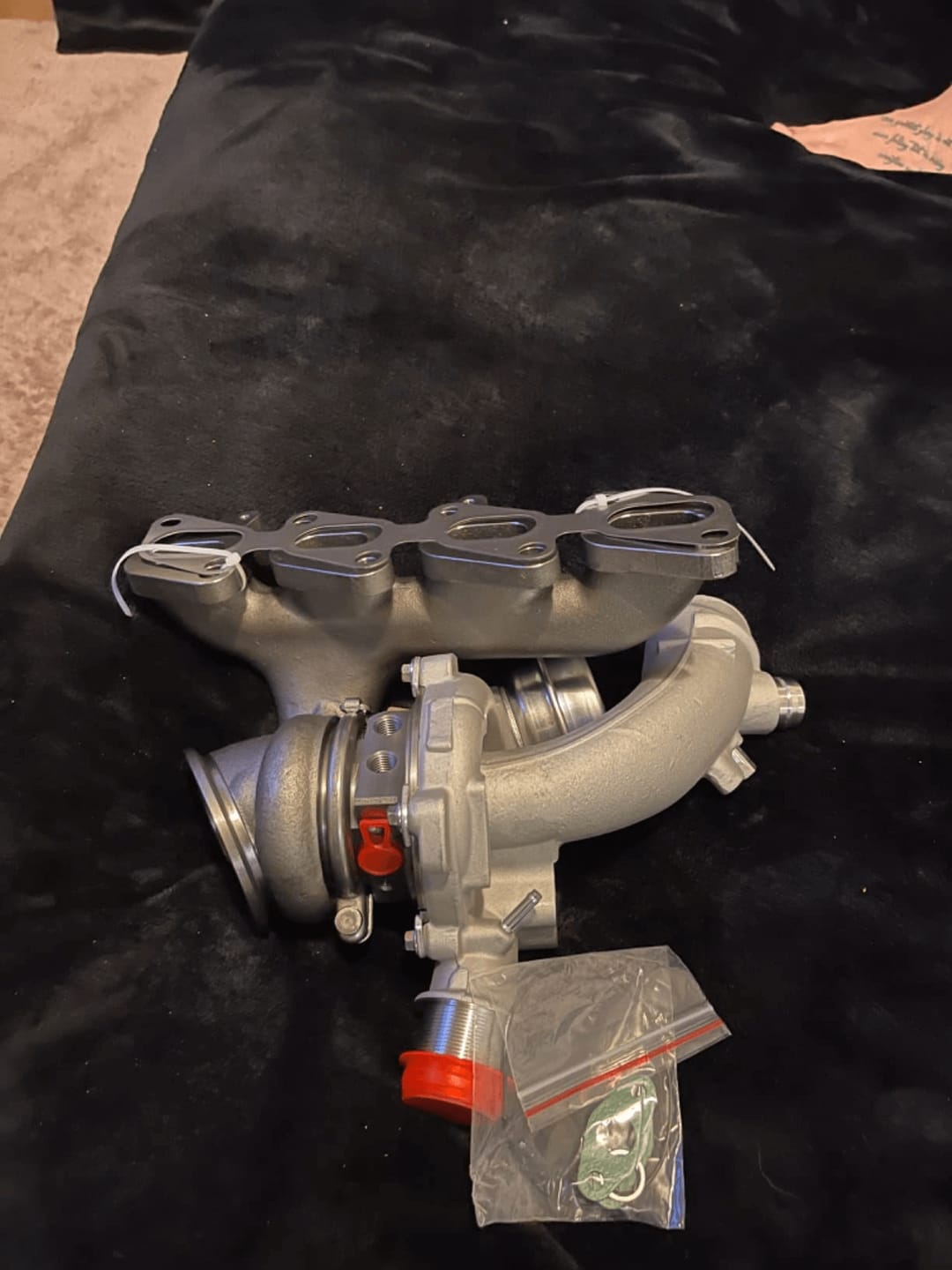 Customer photo review of Turbocharger with Gasket Kit for 2013-2018 Buick Encore, 2011-2018 Chevy Cruze, Sonic, Trax