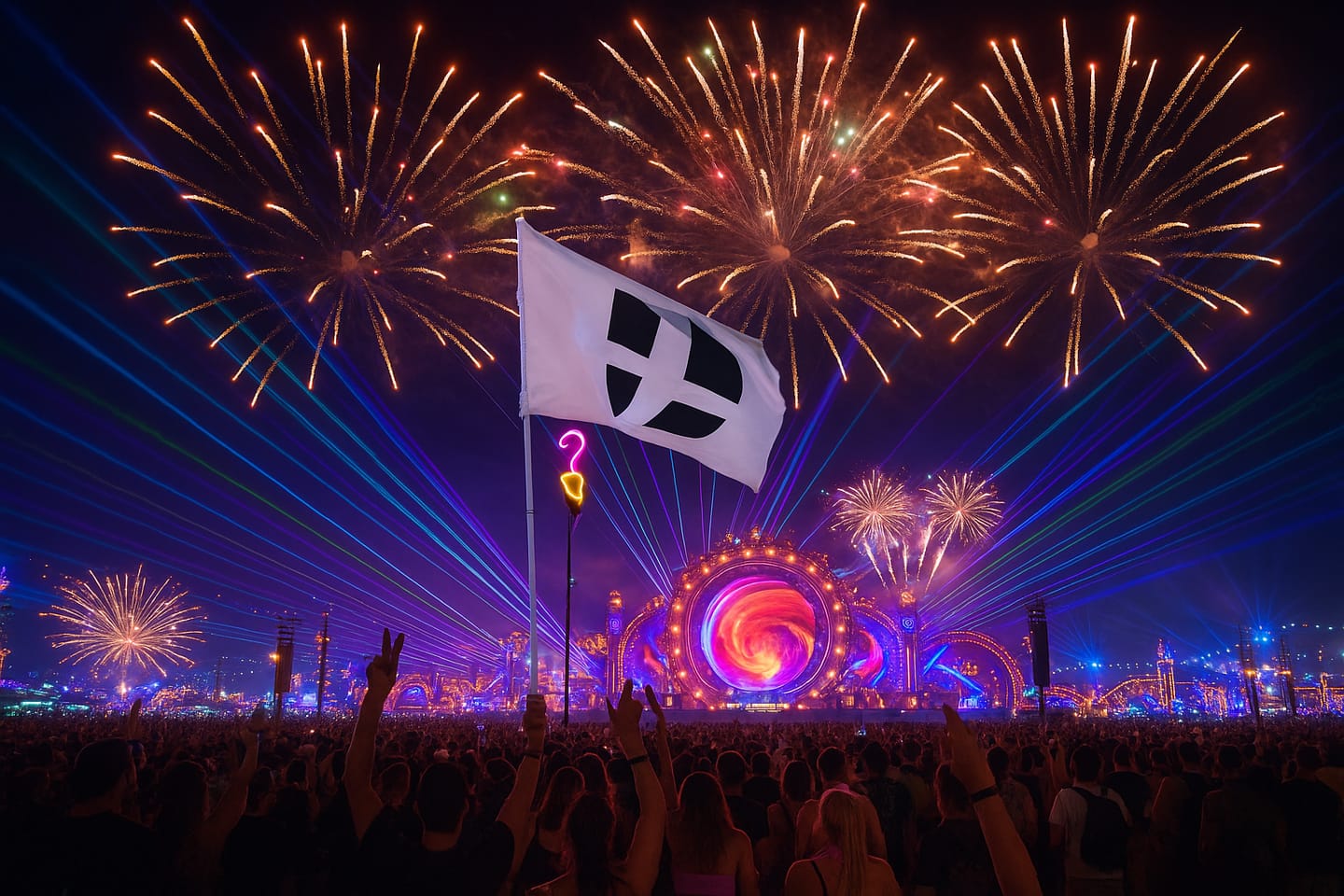 Customer photo review of Super Smash Bros. Symbol Flag (White)