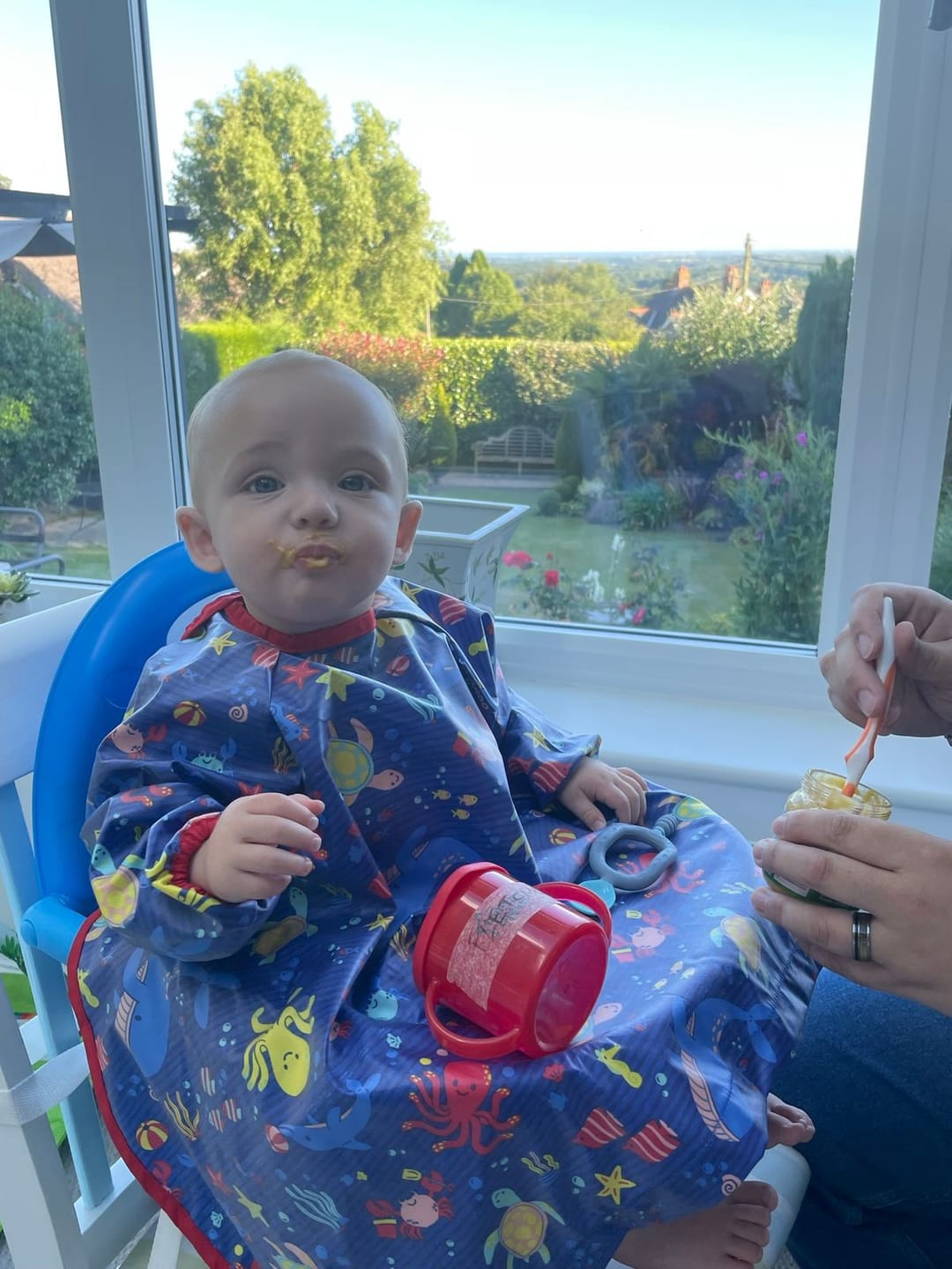 Customer photo review of Multi-stage baby spoon and dipper - Dippit™ (two-pack)