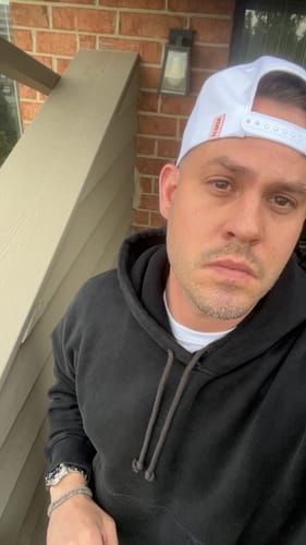 Customer photo review of Art Snapback (White/Black)