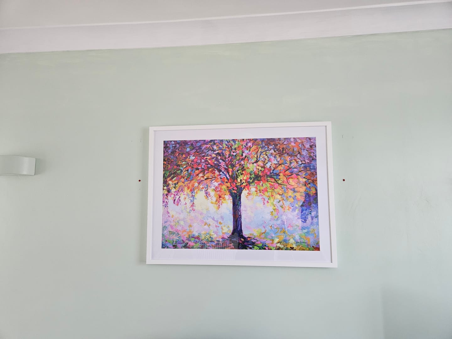 Customer photo review of Tree Of Happiness Framed Art Print