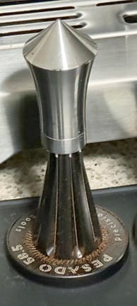 Customer photo review of Stainless Steel Clump Crusher V2.0 (WDT espresso distribution tool)