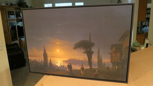 Customer photo review of The Galata Tower by Moonlight | Ivan Aivazovsky | 1845