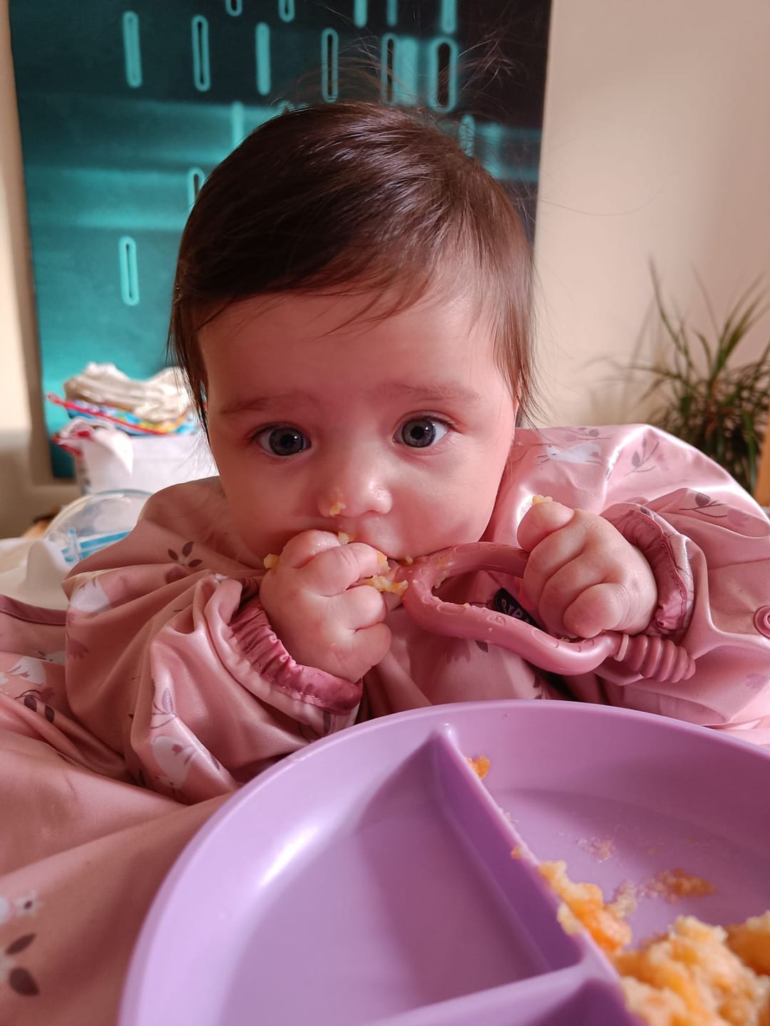 Customer photo review of Multi-stage baby spoon and dipper - Dippit™ (two-pack)