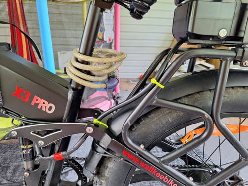 Customer photo review of Wallke X3 22Ah Rear Battery