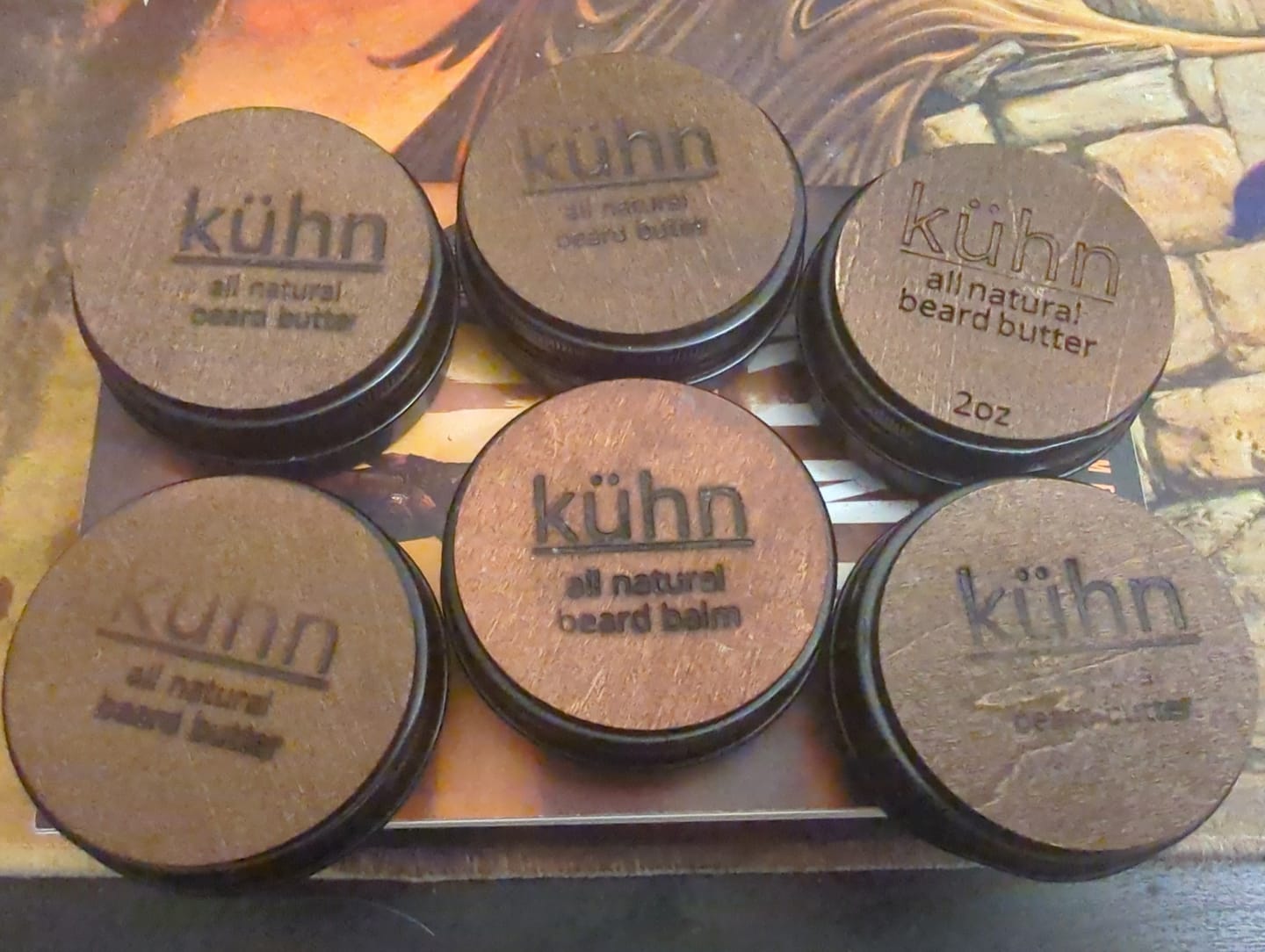 Customer photo review of Beard Butter with Kaolin Clay by Kühn Products | 2 oz All Natural