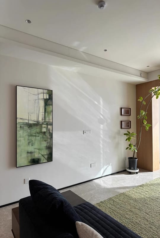 Customer photo review of Abstract Painting Canvas #AP170