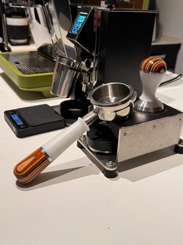 Customer photo review of Hybrid LM/NS & E61 Portafilter - Versatile Bottomless & Spouted