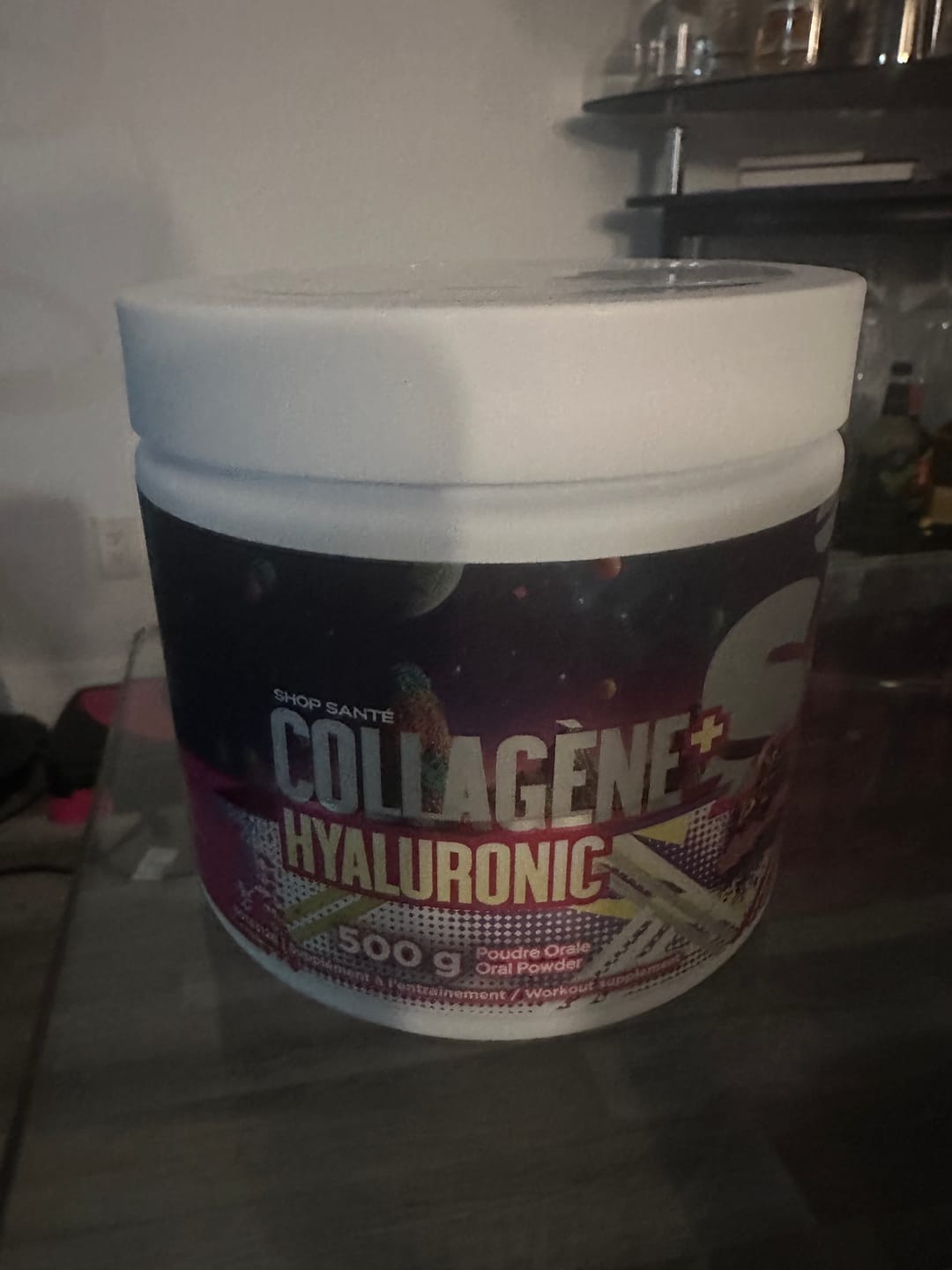 Customer photo review of Shop Santé - Collagène Marin + Acide Hyaluronique 500g