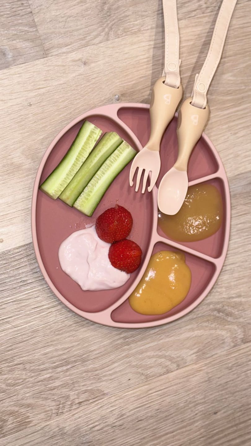 Customer photo review of Silicone Suction Divider Plate