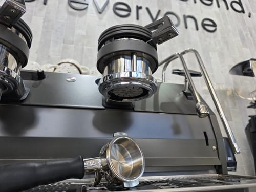 Customer photo review of High Extraction He[%] Filter Baskets for a Fuller Coffee Experience