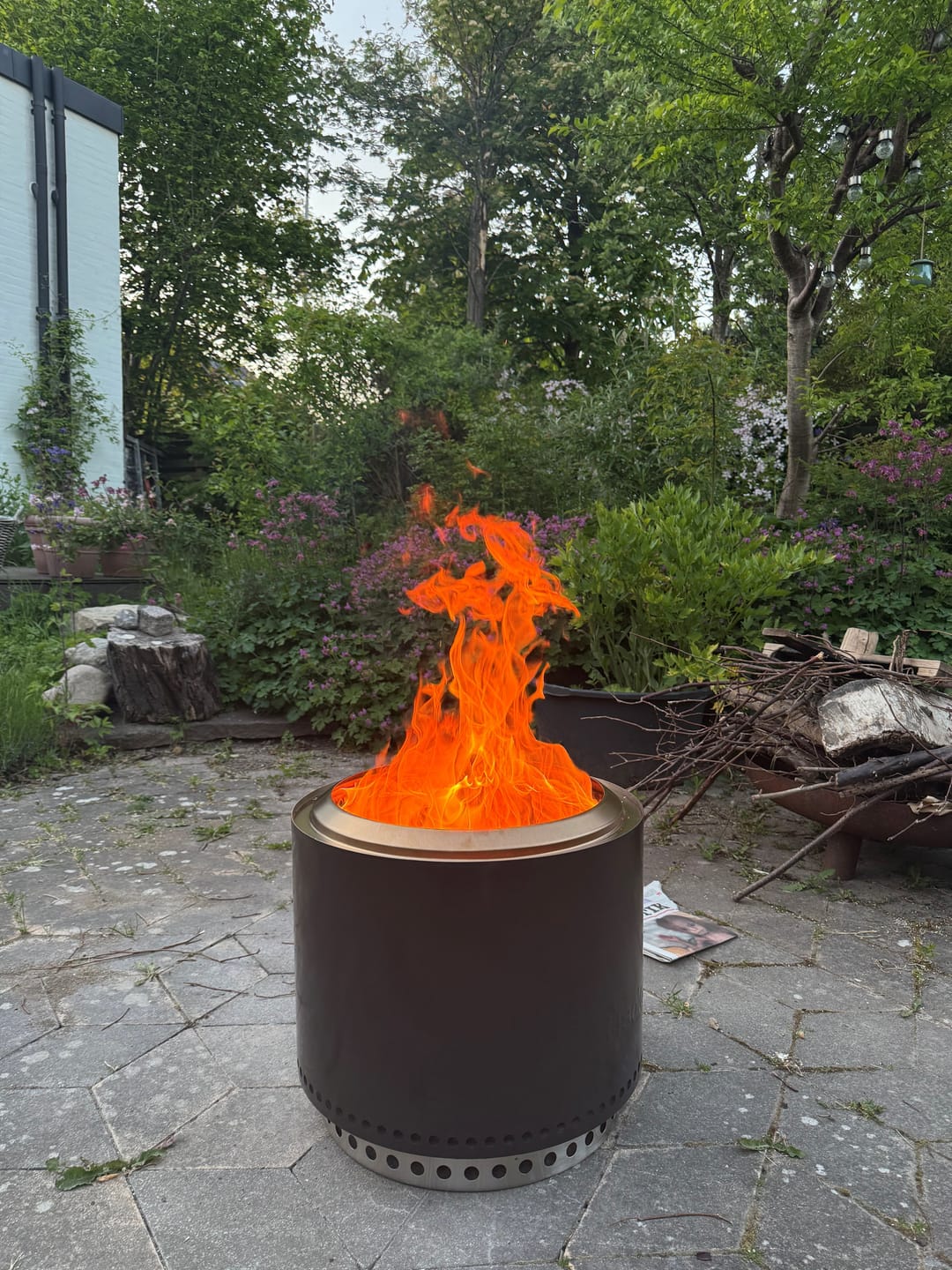 Customer photo review of Solo Stove Bonfire 2.0 + Stativ, farven Ash