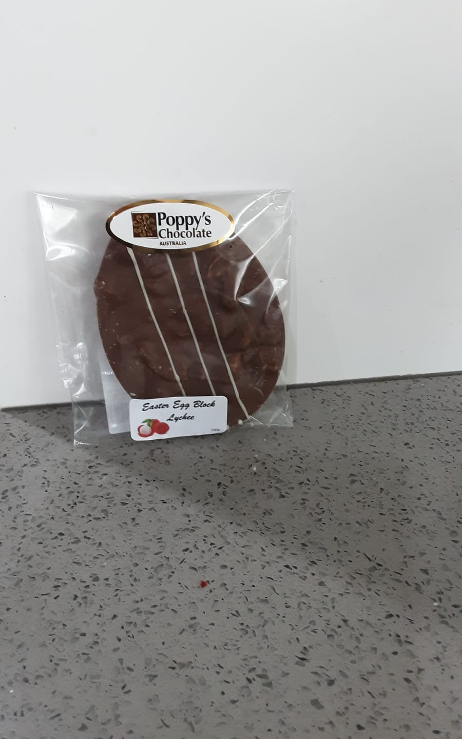 Customer photo review of Chocolate Coated Turkish Delight Dark Chocolate 100g