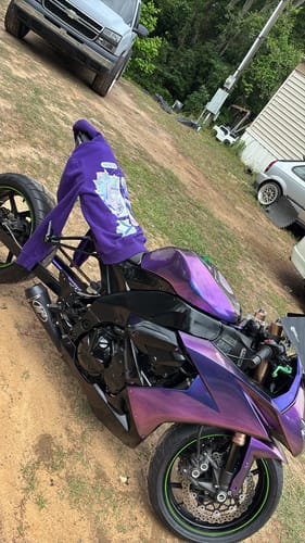 Customer photo review of Xenon Colorshift Paint Basecoat Midcoat