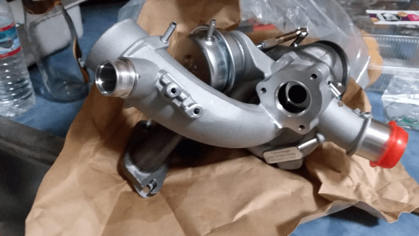 Customer photo review of Turbocharger with Gasket Kit for 2013-2018 Buick Encore, 2011-2018 Chevy Cruze, Sonic, Trax