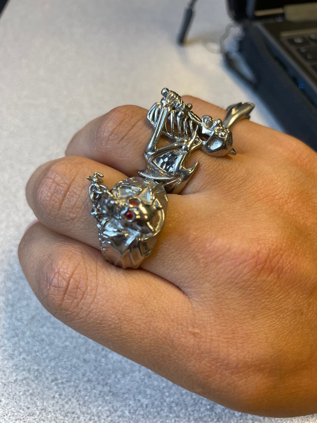 Customer photo review of DAISY THE DAYSTALKER RING