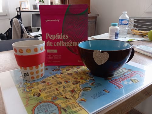 Customer photo review of Peptides de Collagène PEPTAN®