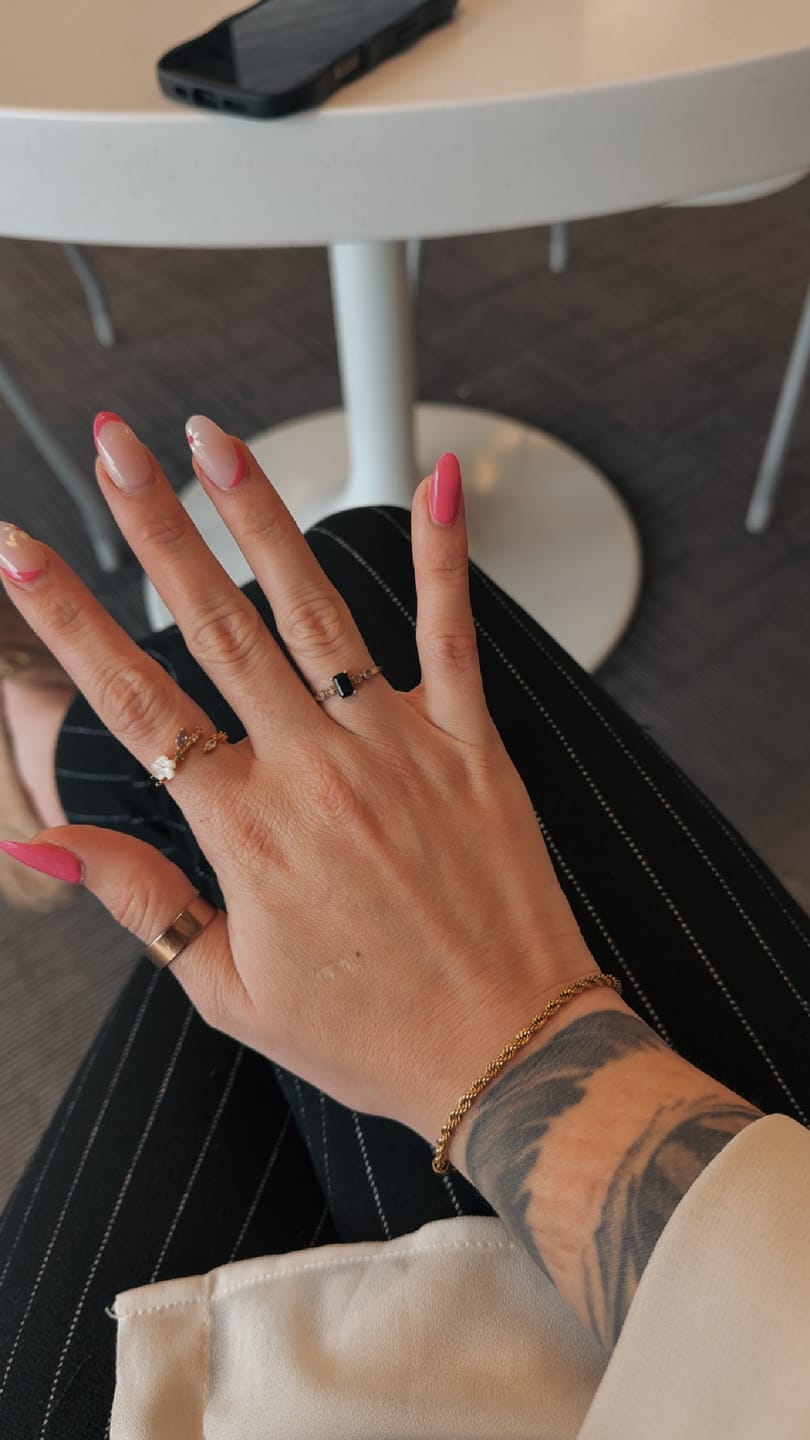Customer photo review of Twisted 18K Gold Bracelet