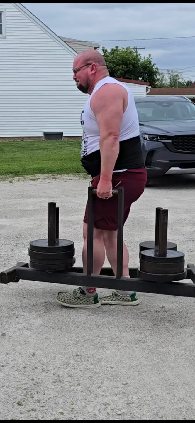 Customer photo review of Evolution Support Belt